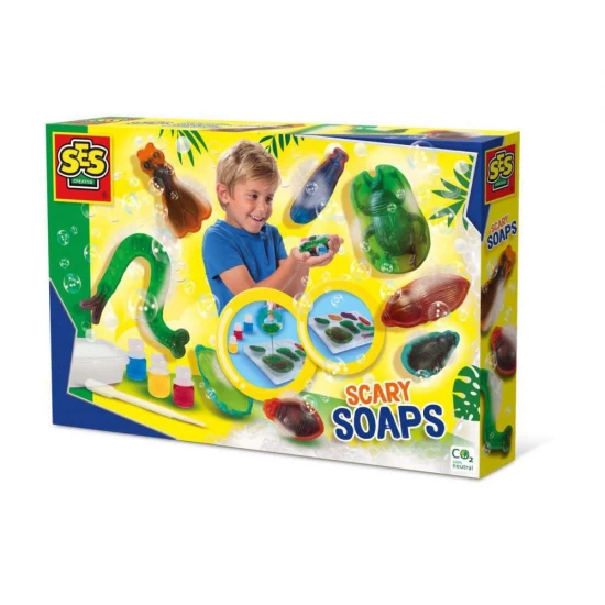 Laboratorul de sapunuri cu forme infricosatoare Laboratorul de sapunuri cu forme infricosatoare