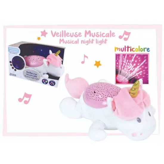 Lampa muzicala de plus Jemini 39 cm Unicorn Lampa muzicala de plus Jemini 39 cm Unicorn