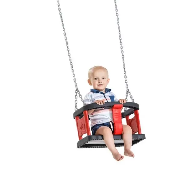 Leagan Baby Seat curbat cu lant galvanizat Leagan Baby Seat curbat cu lant galvanizat