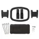 Leagan Baby Seat curbat cu lant galvanizat Leagan Baby Seat curbat cu lant galvanizat