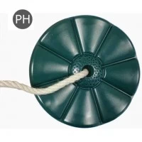 Leagan rotund din plastic, Monkey PP10, Verde