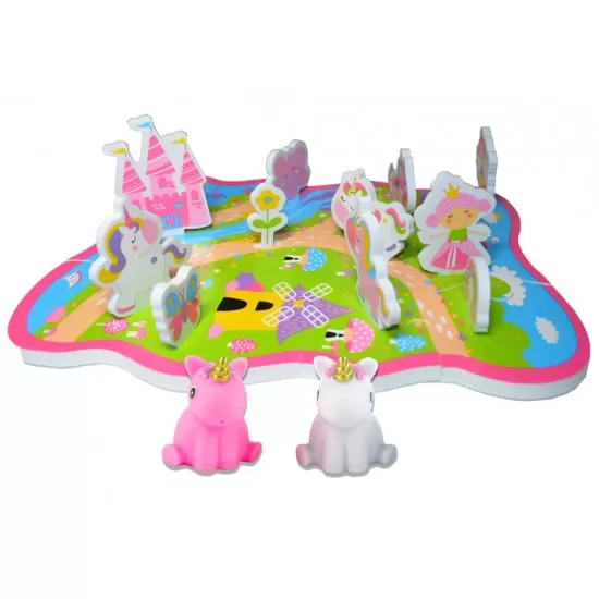 Set de joaca pentru baie Lumea Unicornilor Set de joaca pentru baie Lumea Unicornilor