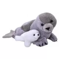 Jucarie plus mama si puiul - Foca