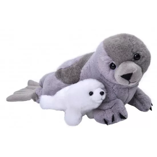 Jucarie plus mama si puiul - Foca Jucarie plus mama si puiul - Foca