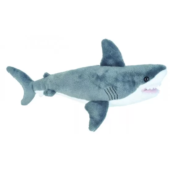 Jucarie plus Marele Rechin Alb Wild Republic 20 cm