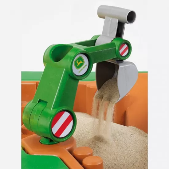 Masuta de joaca cu apa si nisip 2 in 1 - Ferma John Deere Masuta de joaca cu apa si nisip 2 in 1 - Ferma John Deere
