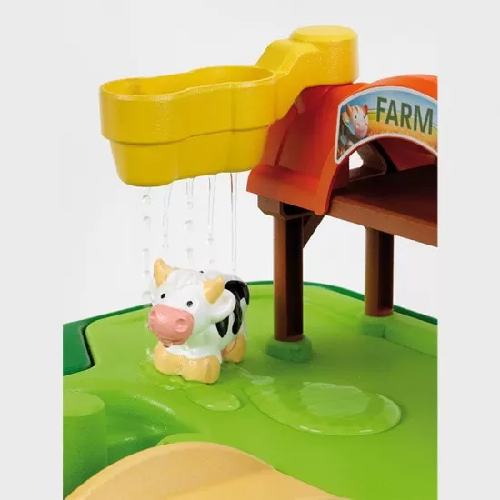 Masuta de joaca cu apa si nisip 2 in 1 - Ferma John Deere Masuta de joaca cu apa si nisip 2 in 1 - Ferma John Deere