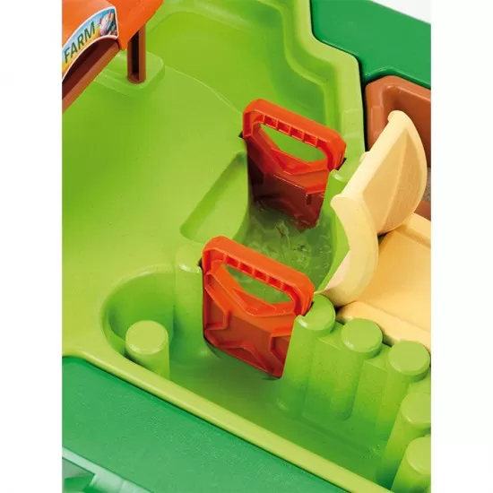 Masuta de joaca cu apa si nisip 2 in 1 - Ferma John Deere Masuta de joaca cu apa si nisip 2 in 1 - Ferma John Deere