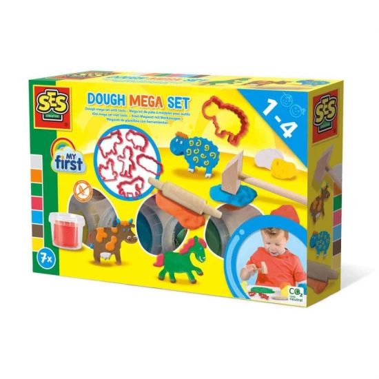 Mega Set de Plastilina cu Unelte Mega Set de Plastilina cu Unelte