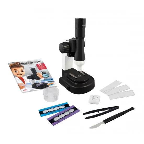 Set educativ Microscop 15 experimente