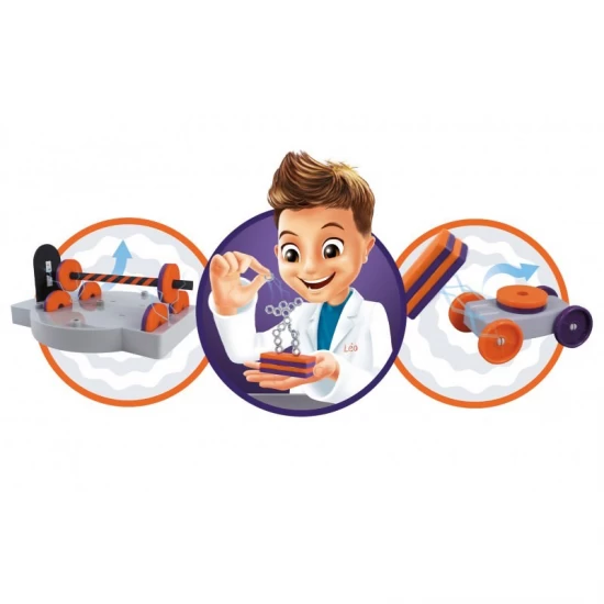 Set educativ pentru copii - Mini Laborator Magnetic Set educativ pentru copii - Mini Laborator Magnetic