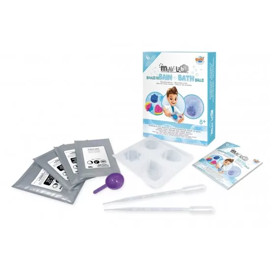 Kit Mini Laboratorul de bile de baie - Buki France Kit Mini Laboratorul de bile de baie - Buki France