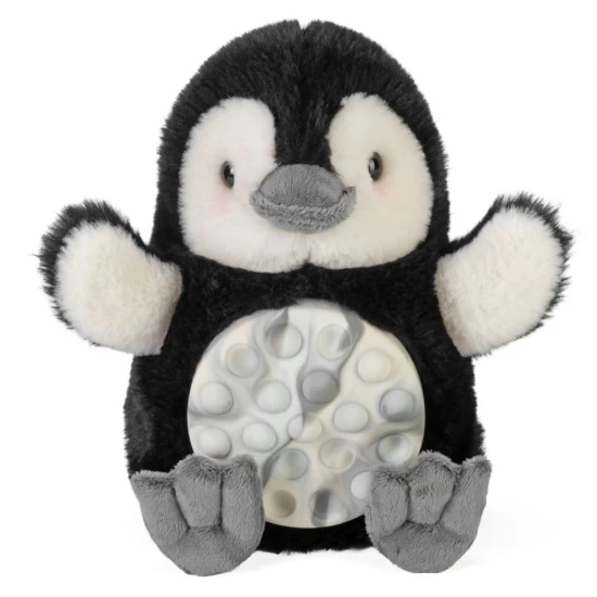 Jucarie plus Mini Pinguin Poppykins Wild Republic 19 cm