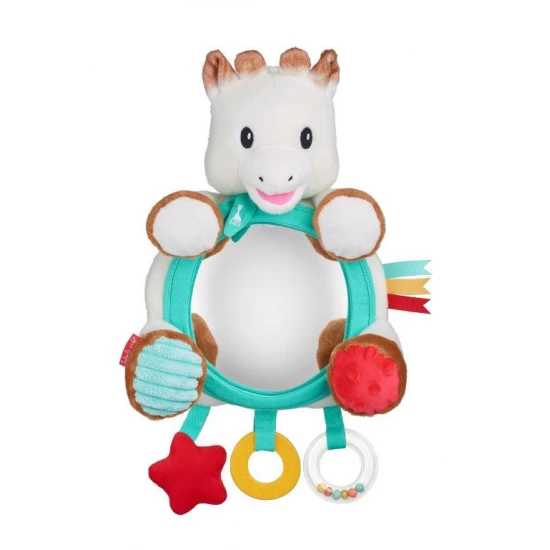 Jucarie bebelusi - Oglinda cu activitati Girafa Sophie