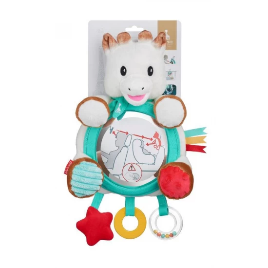 Jucarie bebelusi - Oglinda cu activitati Girafa Sophie