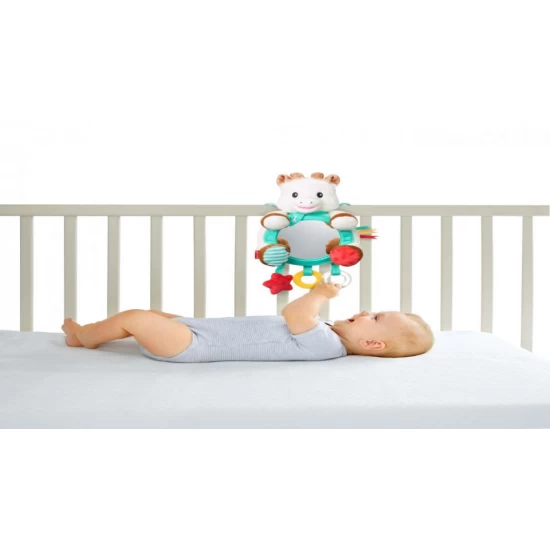 Jucarie bebelusi - Oglinda cu activitati Girafa Sophie
