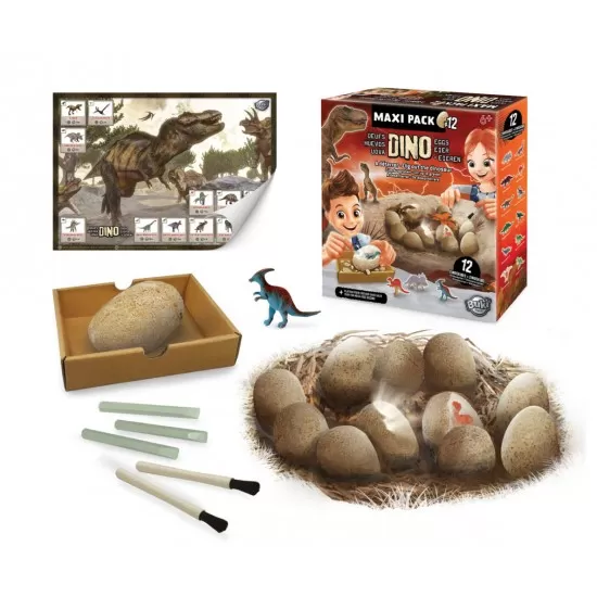 Set 12 oua Dino Mega
