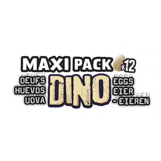 Set 12 oua Dino Mega