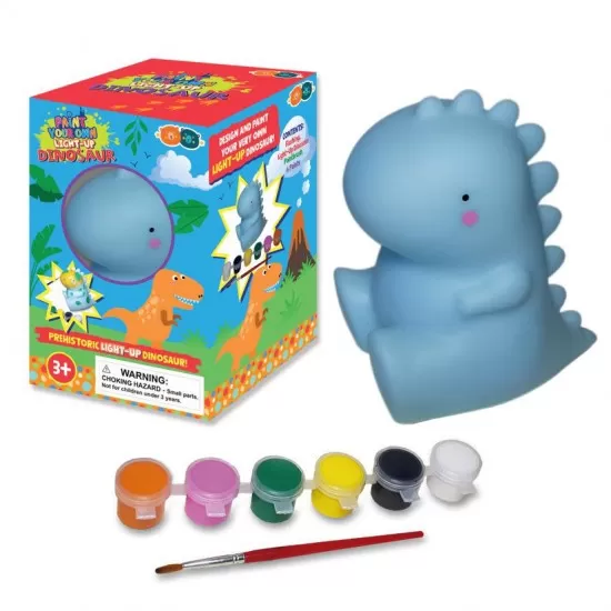 Picteaza Propriul Dinozaur cu LED Picteaza Propriul Dinozaur cu LED