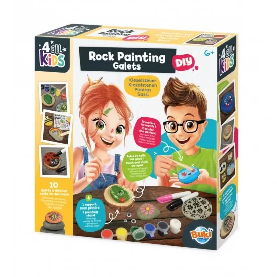 Set creativ - Pictura pe piatra Set creativ - Pictura pe piatra