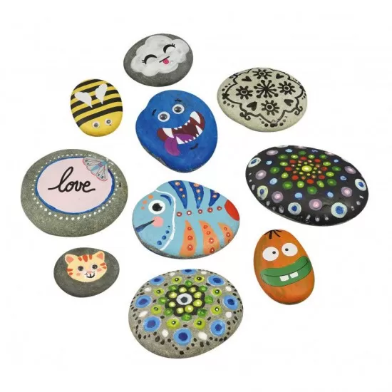 Set creativ - Pictura pe piatra Set creativ - Pictura pe piatra