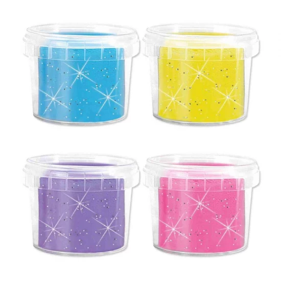 Plastilina Stralucitoare 4 Culori Plastilina Stralucitoare 4 Culori
