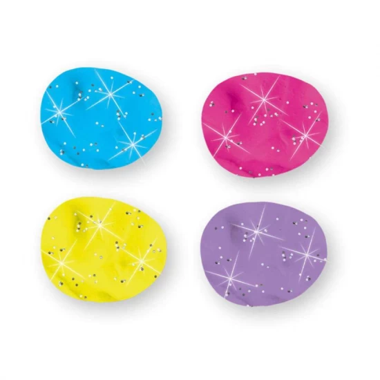 Plastilina Stralucitoare 4 Culori Plastilina Stralucitoare 4 Culori
