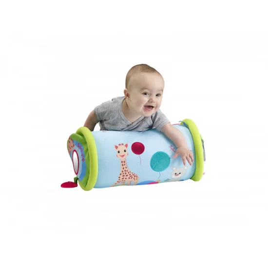 Jucarie bebe gonflabila cu activitati Rollin' Girafa Sophie