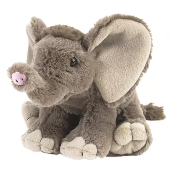 Jucarie plus pui de Elefant African Wild Republic 20 cm Jucarie plus pui de Elefant African Wild Republic 20 cm