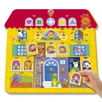 Puzzle cu sunete 21 piese - Casa