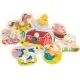 Puzzle lemn Ferma 9 piese Puzzle lemn Ferma 9 piese