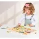 Puzzle lemn Safari 17 piese Puzzle lemn Safari 17 piese
