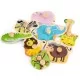 Puzzle lemn Safari 9 piese Puzzle lemn Safari 9 piese