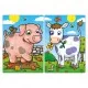 Puzzle Primii Prieteni de la Ferma 12 piese Puzzle Primii Prieteni de la Ferma 12 piese