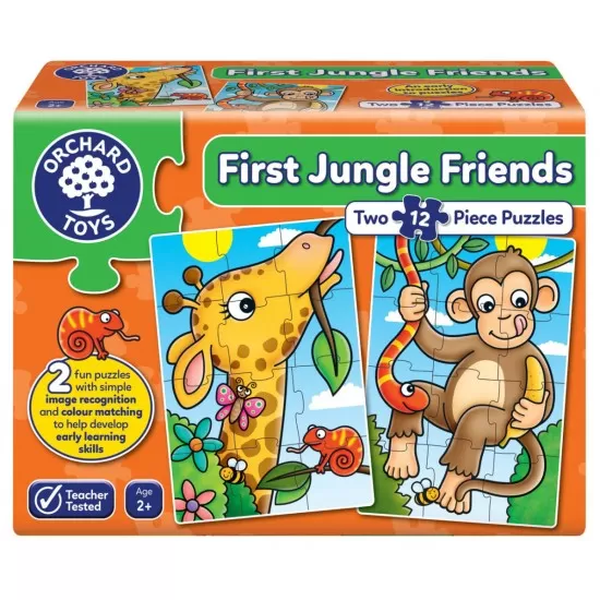 Puzzle Primii Prieteni din Jungla 12 piese Puzzle Primii Prieteni din Jungla 12 piese