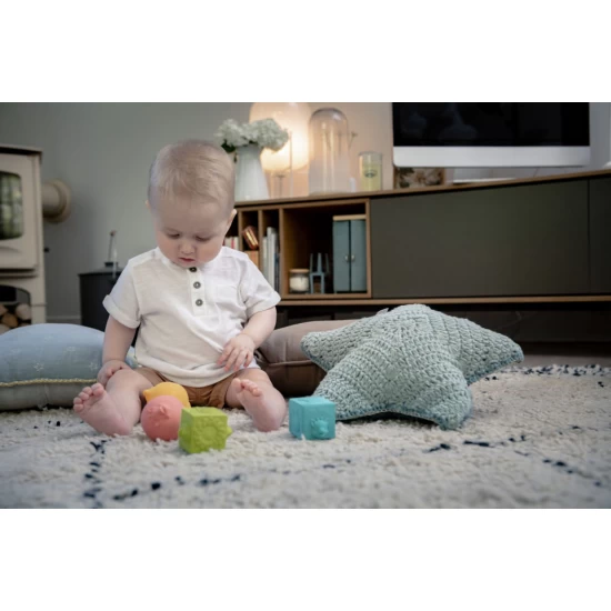 Set 2 mingiute si 2 cuburi Girafa Sophie