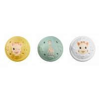 Set 3 bile muzicale pentru bebelusi Girafa Sophie
