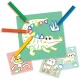 Set 3 in 1 de pictat cu degetul, de colorat si de lipit Set 3 in 1 de pictat cu degetul, de colorat si de lipit