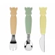 Set 3 tacamuri maner silicon Girafa Sophie