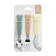 Set 3 tacamuri maner silicon Girafa Sophie