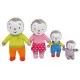 Set 4 plusuri Jemini Familia de Pinguini Tchoupi Set 4 plusuri Jemini Familia de Pinguini Tchoupi