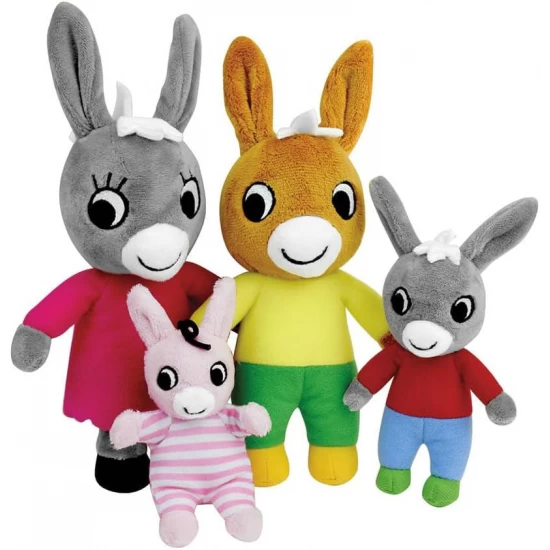 Set 4 jucarii plus Familia Magarusilor Trotro Jemini Set 4 jucarii plus Familia Magarusilor Trotro Jemini