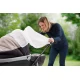 Set 4 scutece din bumbac 70x70 cm Girafa Sophie