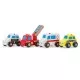 Set 4 vehicule lemn New Classic Toys Set 4 vehicule lemn New Classic Toys