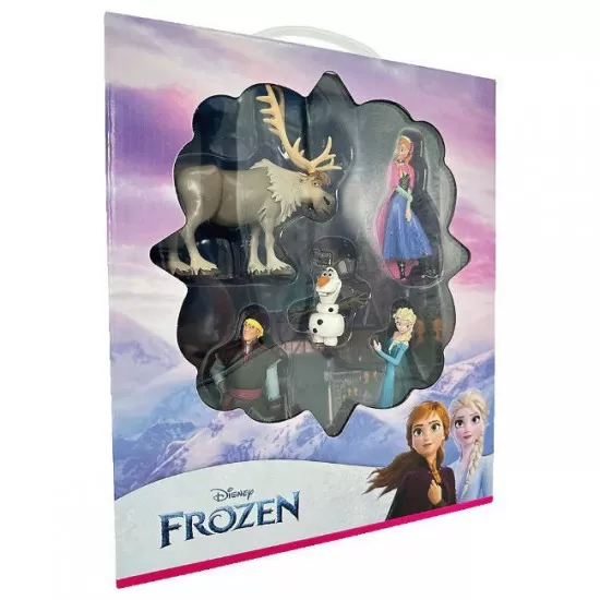 Set aniversar 10 ani cu 5 figurine Frozen I