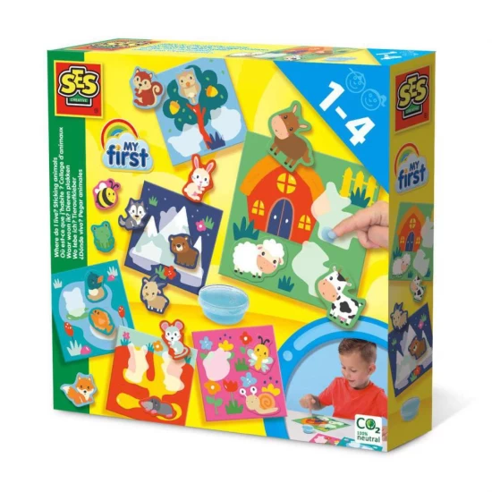 Set Autocolante Animale - Unde locuiesc