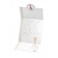 Set Cadou SOPHIEsticat cu Girafa Sophie si inel dentitie