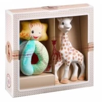 Set Cadou SOPHIEsticat cu Girafa Sophie si Zornaitoare cu Bile