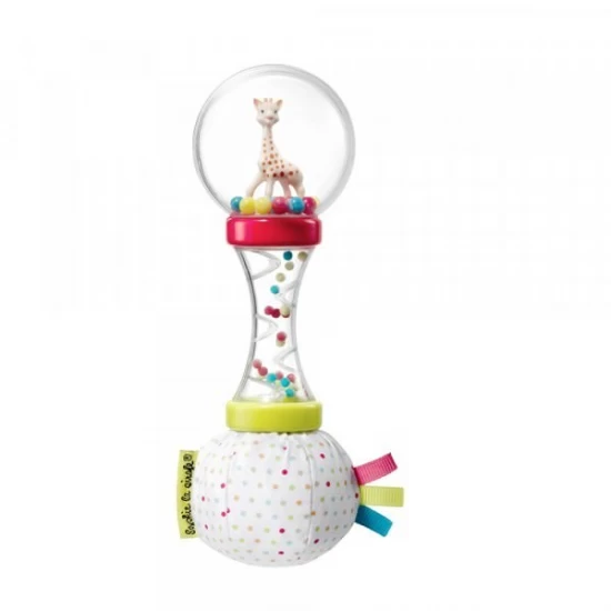 Set Cadou SOPHIEsticat cu Girafa Sophie si Zornaitoare Maracas Sophie