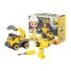 Set constructie - Camion autobasculanta si excavator cu telecomanda Set constructie - Camion autobasculanta si excavator cu telecomanda